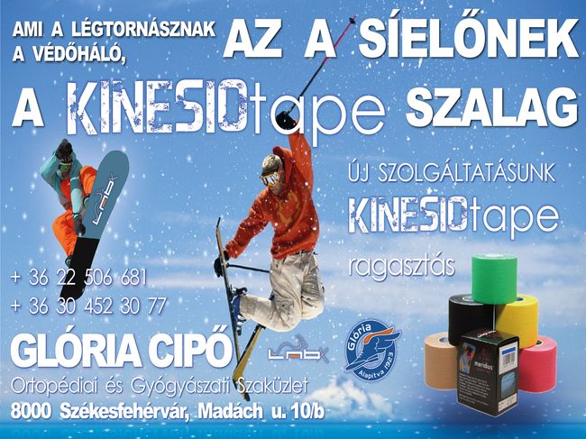 101780Gloria kinesio tape uj szolgaltatas